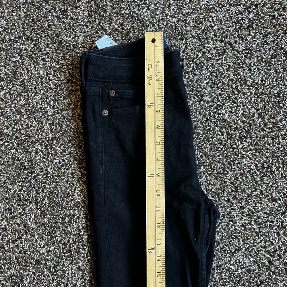 GAP Men's Dark Black Skinny Jeans - Picture 4 of 5
